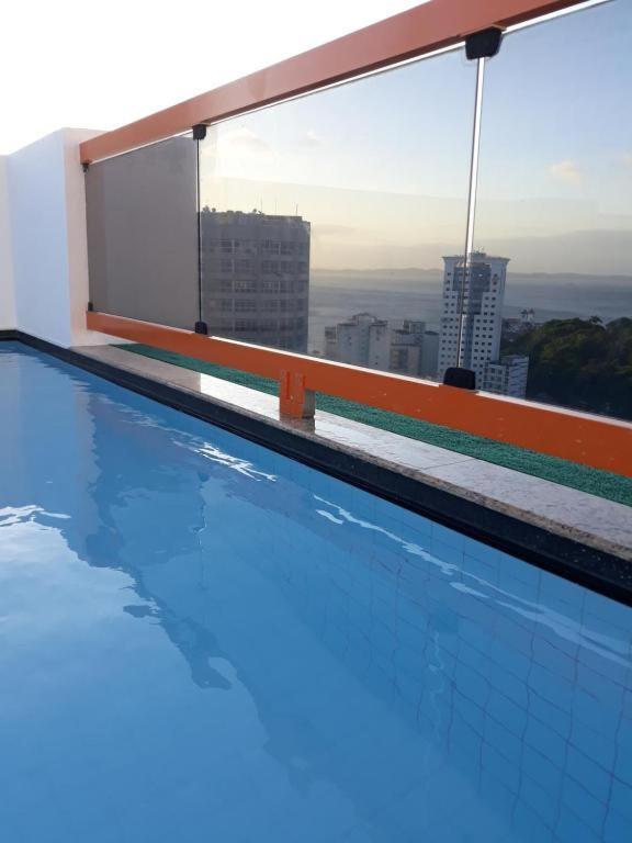 Apartmán Flat Luxo Bem Localizado No Bairro Da Barra Salvador Exteriér fotografie