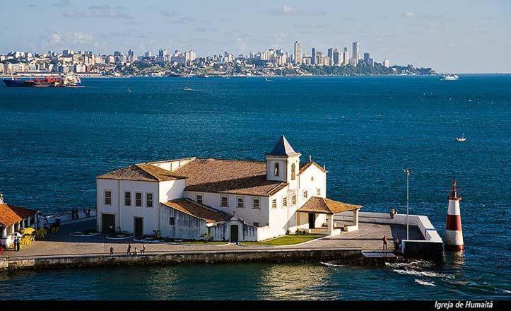 Apartmán Flat Luxo Bem Localizado No Bairro Da Barra Salvador Exteriér fotografie